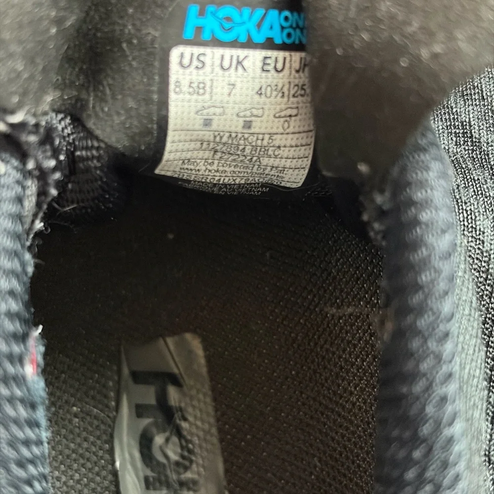Hoka Men's Black Athletic Shoes